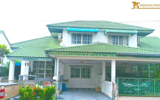 บ้านแฝด 2 ชั้น หมู่บ้านดวงฤทัย โซนวัดโขดหิน ระยอง