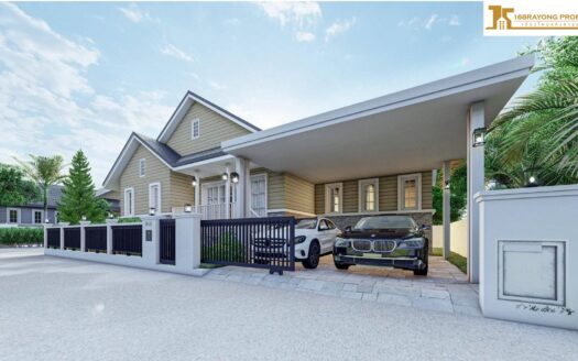 บ้านเดี่ยว โครงการกิตติ์วดี สร้างใหม่ แยกตาขัน